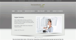 Desktop Screenshot of extraordinarysmile.com